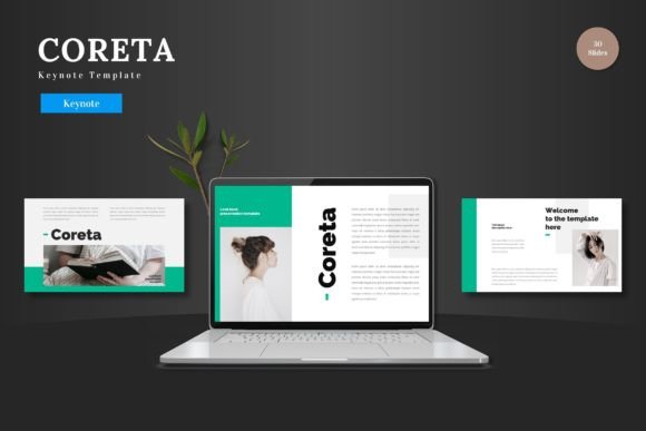 Coreta - Keynote Template: A Designer's Toolkit for Polished Presentations