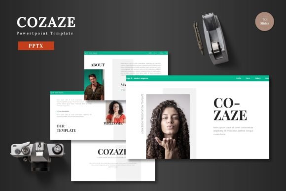 Cozaze: The PowerPoint Template That Simplifies Your Next Big Pitch