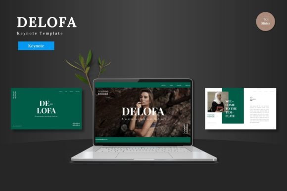Delofa: Your All-in-One Keynote Template for Professional Slides