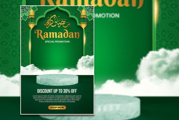 Designing a Stunning Creative Ramadan Sale Flyer or Poster
