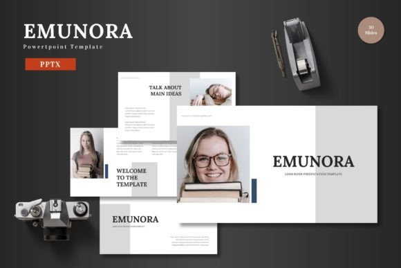 Emunora: The Versatile Template for Polished Presentations