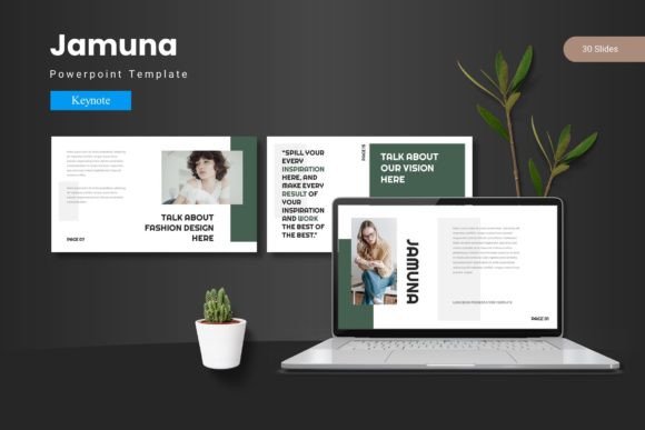 Jamuna - Keynote Template: Elevate Your Visual Storytelling