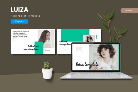 Luiza - Keynote Template: Crafting Cohesive Visual Stories