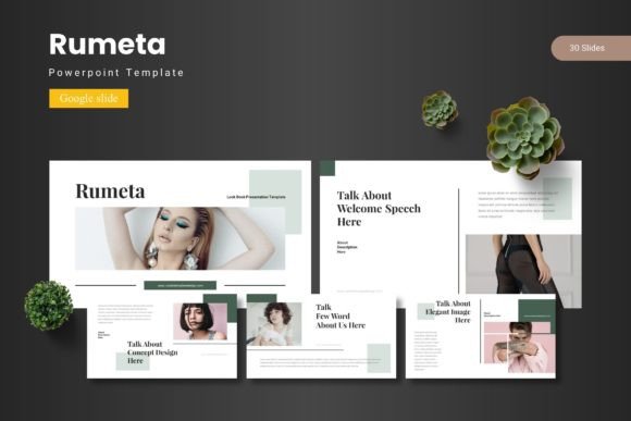 Master Your Next Presentation with the Rumeta Template