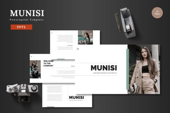 Munisi: The Scalable Presentation Template for Modern Brands