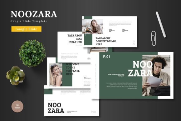 Noozara - Google Slide Template: A Versatile Tool for Modern Presentations