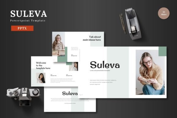 Suleva: A Clean, Multipurpose PowerPoint Template for Modern Brands